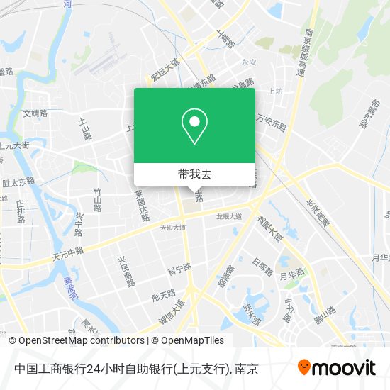 中国工商银行24小时自助银行(上元支行)地图