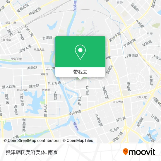 熊津韩氏美容美体地图