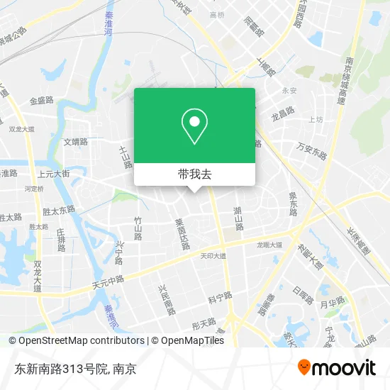 东新南路313号院地图