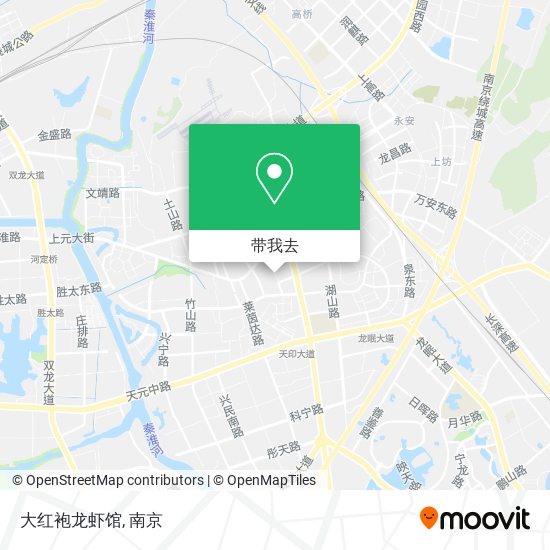 大红袍龙虾馆地图
