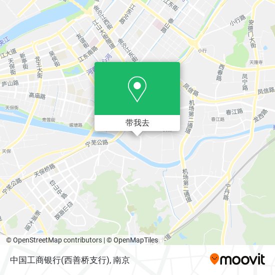 中国工商银行(西善桥支行)地图