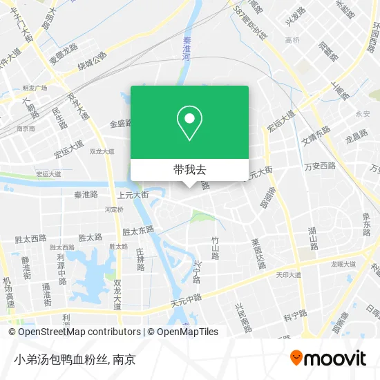 小弟汤包鸭血粉丝地图