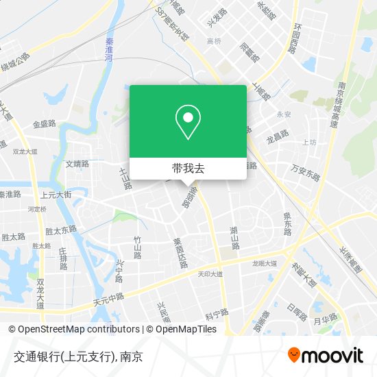 交通银行(上元支行)地图