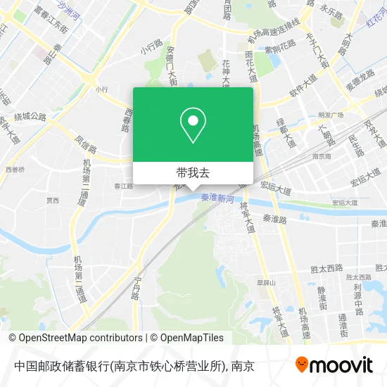 中国邮政储蓄银行(南京市铁心桥营业所)地图