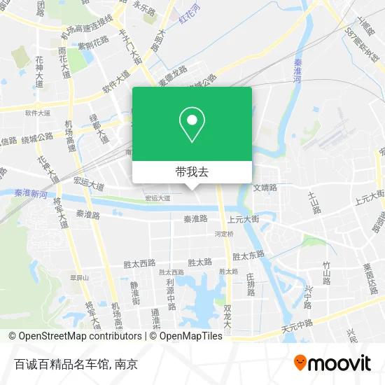 百诚百精品名车馆地图