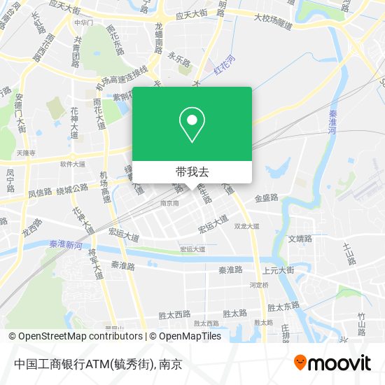 中国工商银行ATM(毓秀街)地图