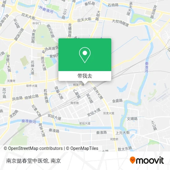 南京懿春堂中医馆地图