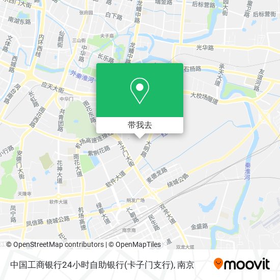 中国工商银行24小时自助银行(卡子门支行)地图