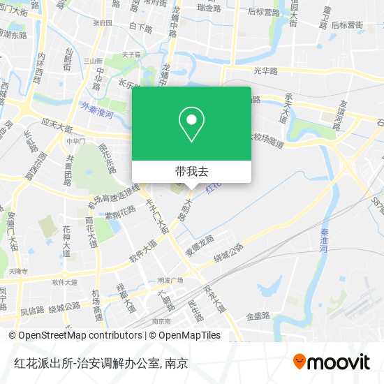 红花派出所-治安调解办公室地图