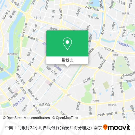 中国工商银行24小时自助银行(新安江街分理处)地图