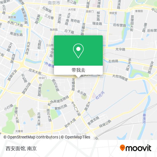 西安面馆地图