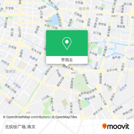 北缤纷广场地图