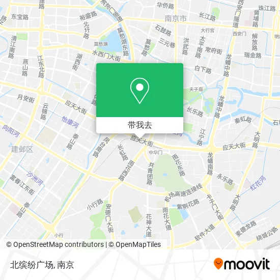 北缤纷广场地图