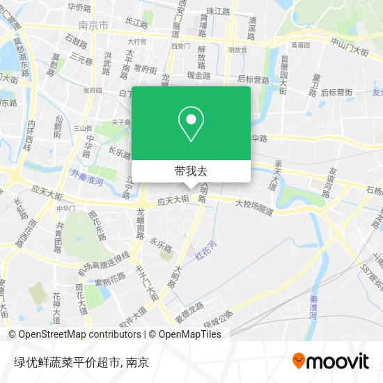 绿优鲜蔬菜平价超市地图