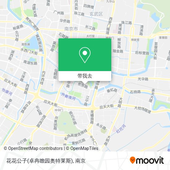 花花公子(卓冉瞻园奥特莱斯)地图