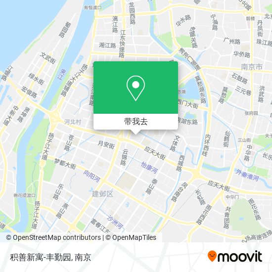积善新寓-丰勤园地图