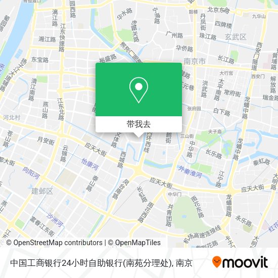 中国工商银行24小时自助银行(南苑分理处)地图