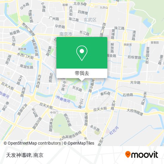 天发神谶碑地图
