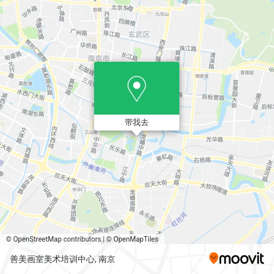 善美画室美术培训中心地图