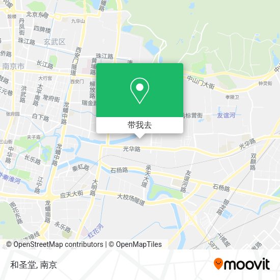 和圣堂地图