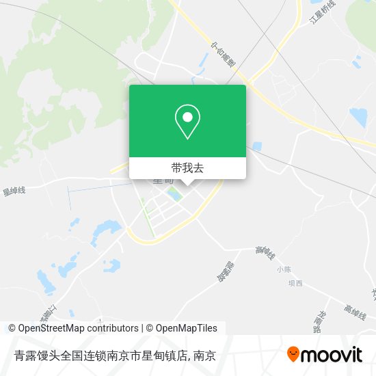 青露馒头全国连锁南京市星甸镇店地图