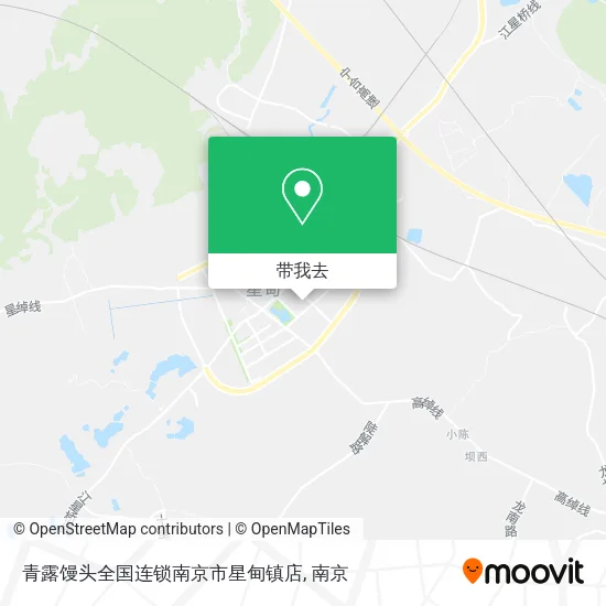 青露馒头全国连锁南京市星甸镇店地图