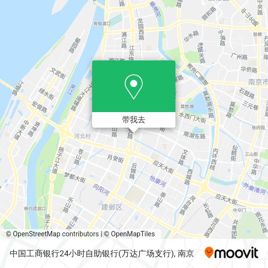 中国工商银行24小时自助银行(万达广场支行)地图