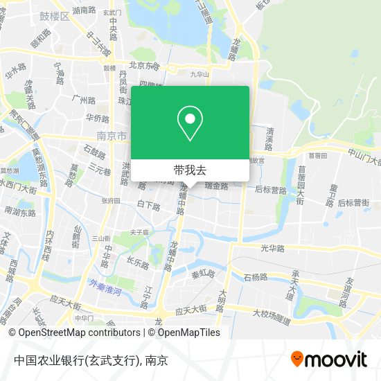 中国农业银行(玄武支行)地图