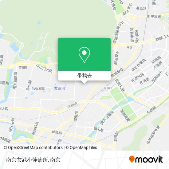 南京玄武小萍诊所地图
