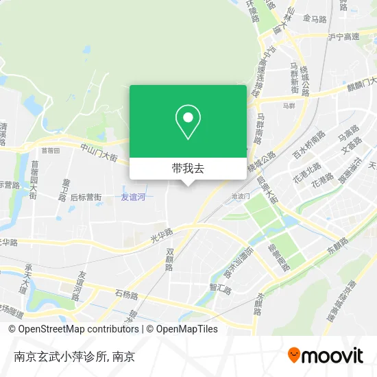 南京玄武小萍诊所地图