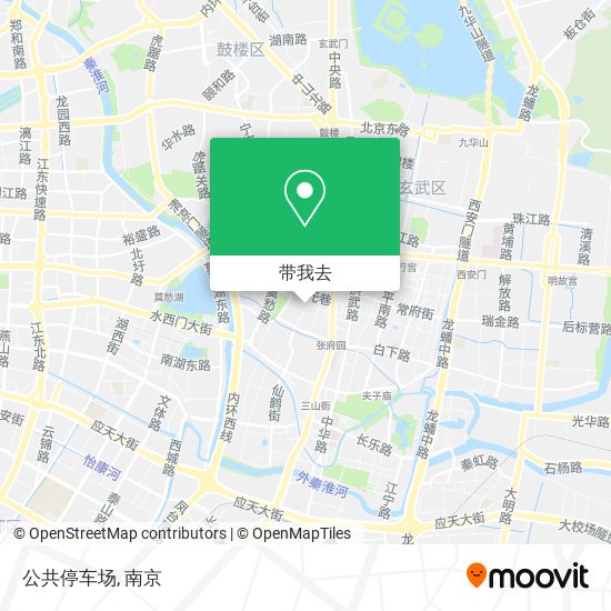 公共停车场地图