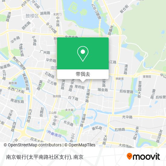 南京银行(太平南路社区支行)地图