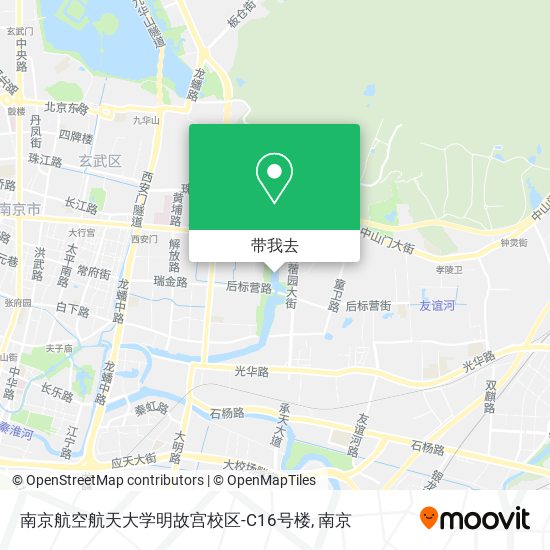 南京航空航天大学明故宫校区-C16号楼地图