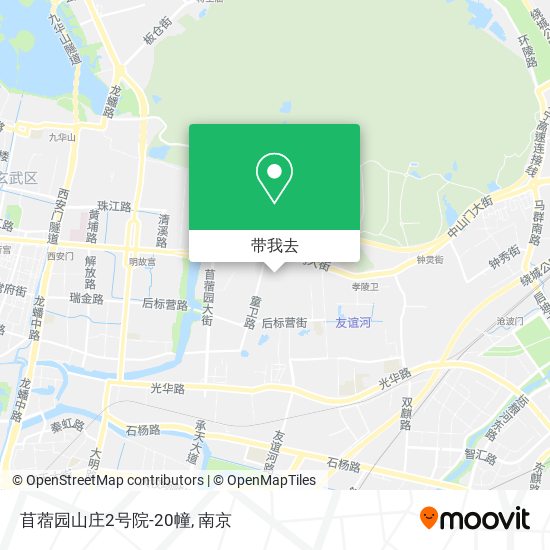 苜蓿园山庄2号院-20幢地图