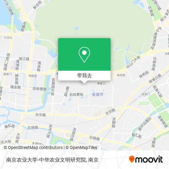南京农业大学-中华农业文明研究院地图