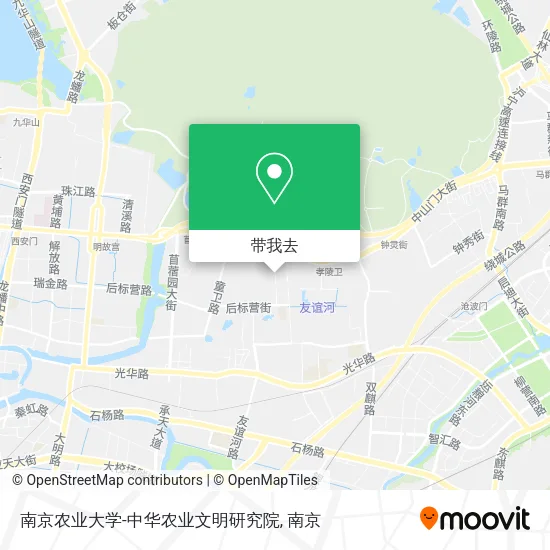 南京农业大学-中华农业文明研究院地图