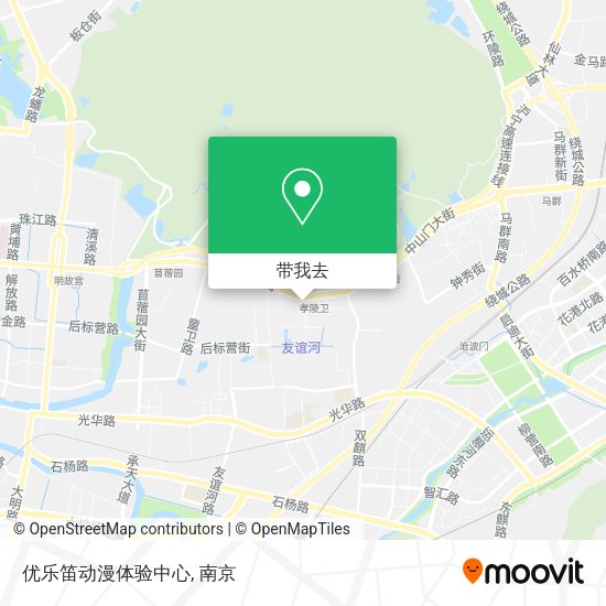 优乐笛动漫体验中心地图