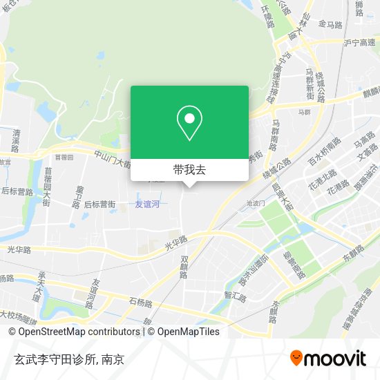 玄武李守田诊所地图