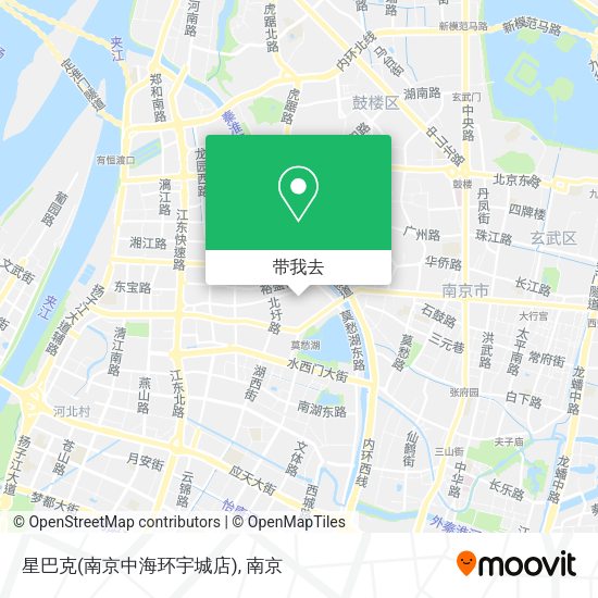 星巴克(南京中海环宇城店)地图