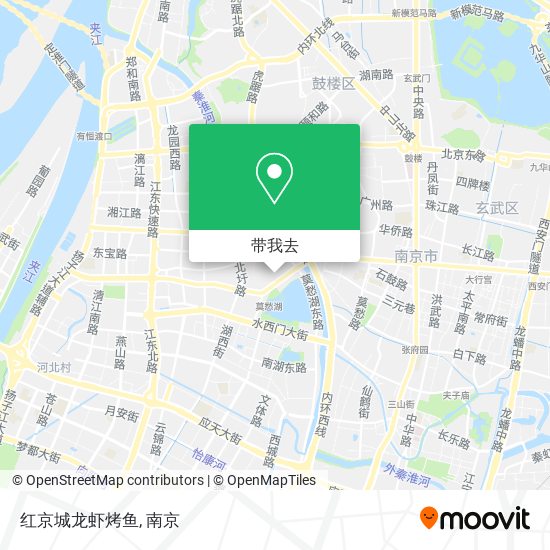 红京城龙虾烤鱼地图
