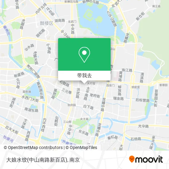 大娘水饺(中山南路新百店)地图