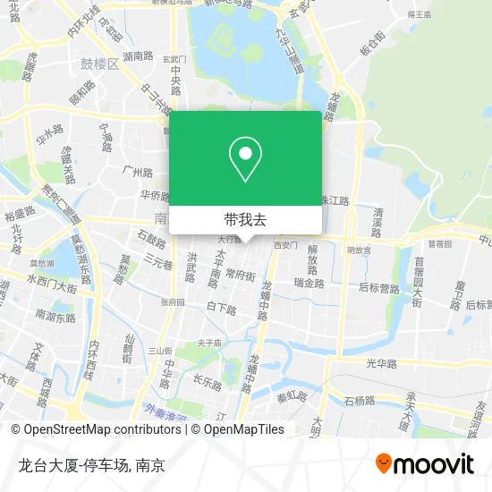 龙台大厦-停车场地图