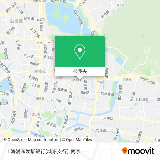 上海浦东发展银行(城东支行)地图