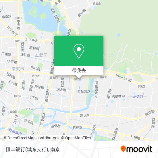 恒丰银行(城东支行)地图