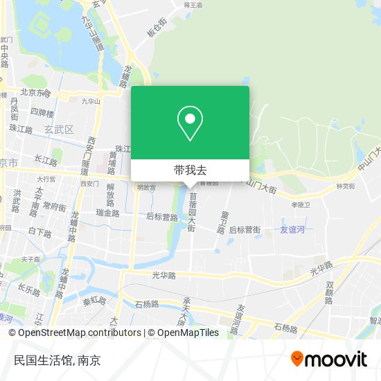 民国生活馆地图
