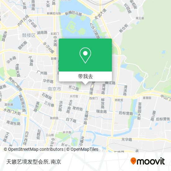 天籁艺境发型会所地图