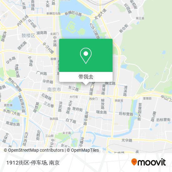 1912街区-停车场地图