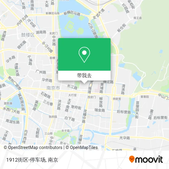 1912街区-停车场地图