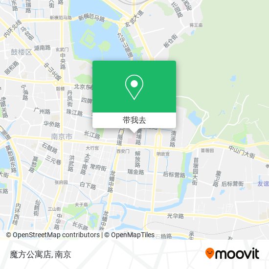 魔方公寓店地图