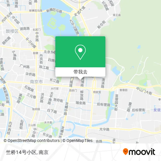 竺桥14号小区地图